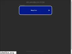 Sites similar to myjavablog.com