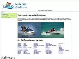 Sites similar to myjetskiguide.com