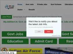 Sites similar to myjobalert.in
