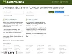 Sites similar to myjobscatalog.us