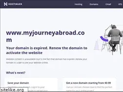 Sites similar to myjourneyabroad.com