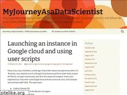 Sites similar to myjourneyasadatascientist.com