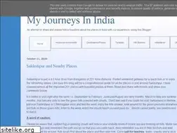 Sites similar to myjourneysinindia.blogspot.com