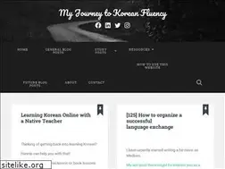Sites similar to myjourneytokoreanfluency.wordpress.com