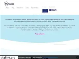 Sites similar to myjusticemyanmar.org