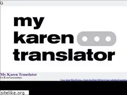 Sites similar to mykarentranslator.com