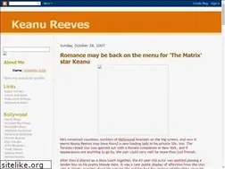 Sites similar to mykeanureeves.blogspot.com