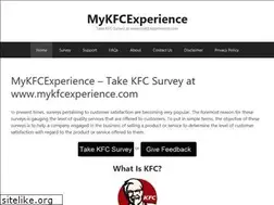 Sites similar to mykfc-experience.com