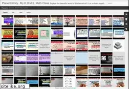 Sites similar to mykhmsmathclass.blogspot.com