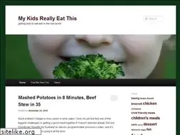 Sites similar to mykidsreallyeatthis.com