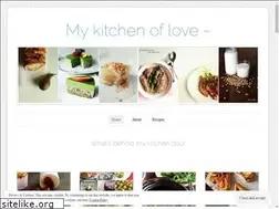 Sites similar to mykitchenoflove.wordpress.com