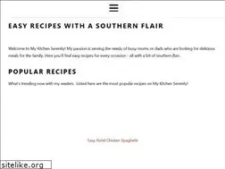 Sites similar to mykitchenserenity.com