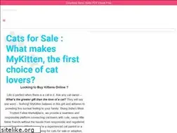 Sites similar to mykitten.in