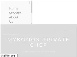 Sites similar to mykonosprivatechefs.com