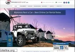 Sites similar to mykonosrentacar.com