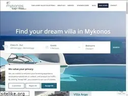 Sites similar to mykonostopvillas.com