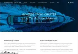 Sites similar to mykonosyachtcharter.com
