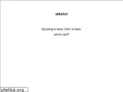 Sites similar to mykshirt.com.br