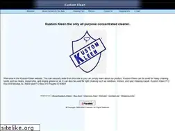 Sites similar to mykustomkleen.com
