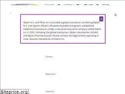Sites similar to mylan.in