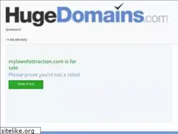 Sites similar to mylawofattraction.com