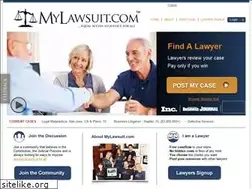 Sites similar to mylawsuit.com