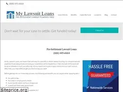 Sites similar to mylawsuitloans.com