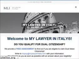 Sites similar to mylawyerinitaly.com
