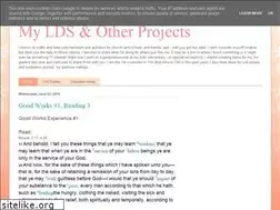 Sites similar to myldsprojects.blogspot.com