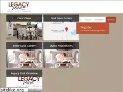 Sites similar to mylegacypark.com
