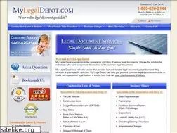 Sites similar to mylegaldepot.com