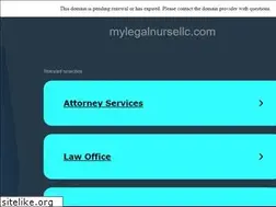 Sites similar to mylegalnursellc.com