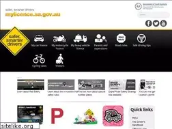 Sites similar to mylicence.sa.gov.au