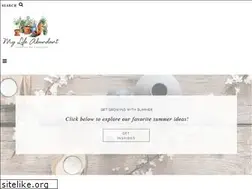 Sites similar to mylifeabundant.com