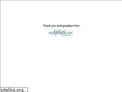 Sites similar to mylifelists.com