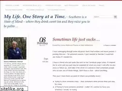Sites similar to mylifeonestoryatatime.com