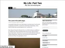 Sites similar to mylifeparttwo.wordpress.com