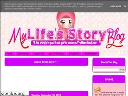 Sites similar to mylifesstoryblog.blogspot.com