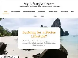 Sites similar to mylifestyledream.com