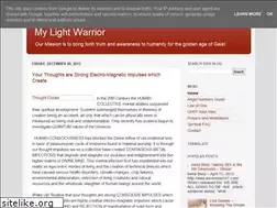 Sites similar to mylightwarrior.blogspot.com