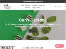 Sites similar to myliquorice.co.uk