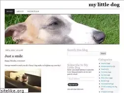 Sites similar to mylittledog.wordpress.com