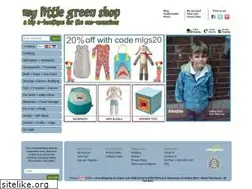 Sites similar to mylittlegreenshop.com