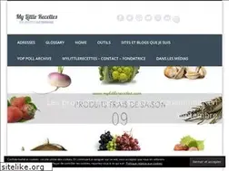Sites similar to mylittlerecettes.com