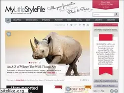 Sites similar to mylittlestylefile.com