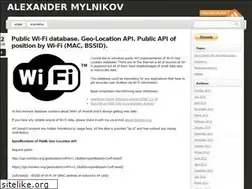Sites similar to mylnikov.org