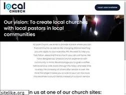 Sites similar to mylocalchurch.com