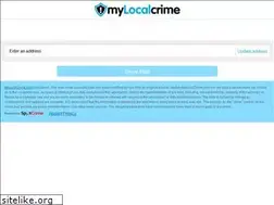 Sites similar to mylocalcrime.com