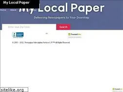 Sites similar to mylocalpaper.com