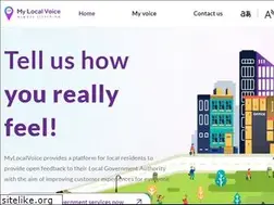 Sites similar to mylocalvoice.com